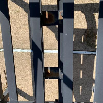 LOT 168 O: Hampton Bay Tile Top Fire Pit & Metal Lounge Chairs