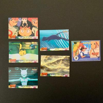 LOT 170 A: 1996-1999 Pokemon TCG Cards; Pikachu Project, Mewtwo Strikes Back, Pikachu's Vacation, English & Japanese Cards