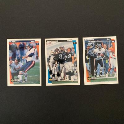 LOT 171 A: NFL Trading Card Collection; Muhsin Muhammad, Carl Pickens, Troy Aikman, Bill Romanowski, Dan Marino, Joe Montana, & More