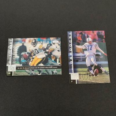 LOT 171 A: NFL Trading Card Collection; Muhsin Muhammad, Carl Pickens, Troy Aikman, Bill Romanowski, Dan Marino, Joe Montana, & More