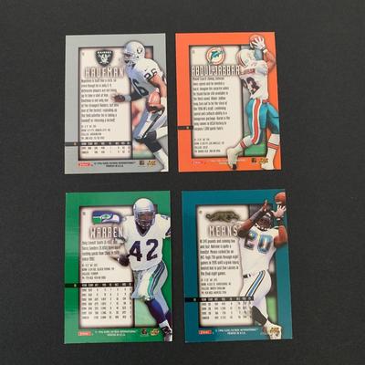 LOT 171 A: NFL Trading Card Collection; Muhsin Muhammad, Carl Pickens, Troy Aikman, Bill Romanowski, Dan Marino, Joe Montana, & More