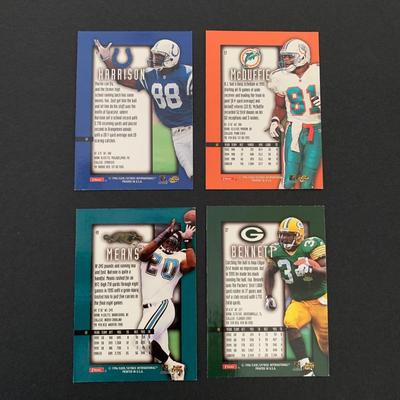 LOT 171 A: NFL Trading Card Collection; Muhsin Muhammad, Carl Pickens, Troy Aikman, Bill Romanowski, Dan Marino, Joe Montana, & More