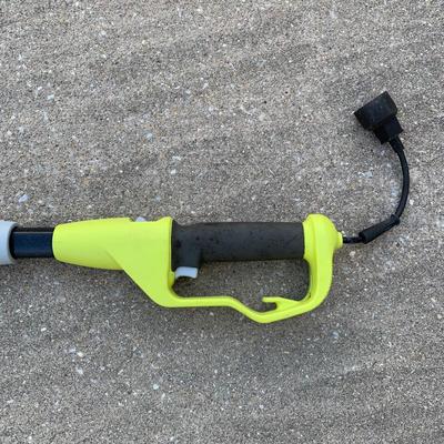 LOT 175 S: Ryobi Electric Pole Saw #RY43160A & Worx Weedwacker #WG160