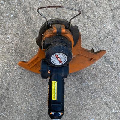 LOT 175 S: Ryobi Electric Pole Saw #RY43160A & Worx Weedwacker #WG160