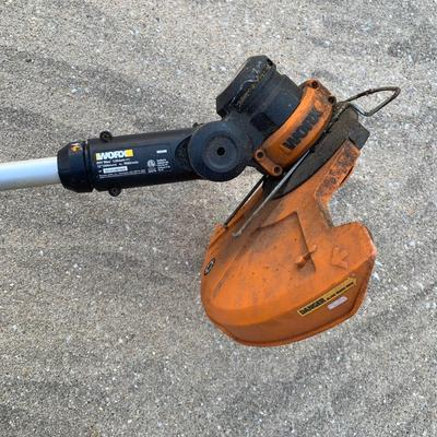 LOT 175 S: Ryobi Electric Pole Saw #RY43160A & Worx Weedwacker #WG160