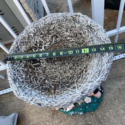 LOT 178 O: Disney's Mickey & Minnie Mouse Resin Birdbath