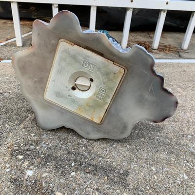 LOT 179 O: Disney's Mickey, Minnie, & Pluto Resin Lawn Decor Collection & Lighthouse