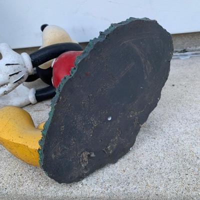 LOT 180 O: Disney's Mickey, Minnie, & Eeyore Resin Lawn Decor Collection