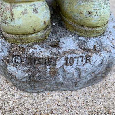 LOT 180 O: Disney's Mickey, Minnie, & Eeyore Resin Lawn Decor Collection