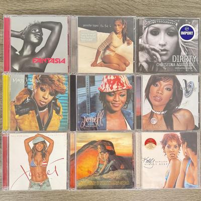 LOT 181B: CD Collection: Janet Jackson, Jennifer Lopez, Alicia Keys, Destiny's Child, Selena, Salt-N-Pepa, Beyonce & More