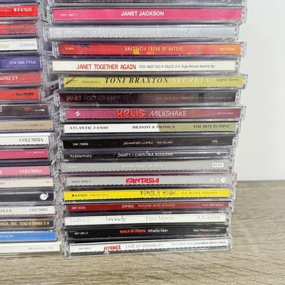 LOT 181B: CD Collection: Janet Jackson, Jennifer Lopez, Alicia Keys, Destiny's Child, Selena, Salt-N-Pepa, Beyonce & More