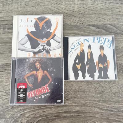 LOT 181B: CD Collection: Janet Jackson, Jennifer Lopez, Alicia Keys, Destiny's Child, Selena, Salt-N-Pepa, Beyonce & More