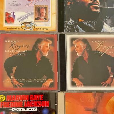 LOT 183B: CD Collection: Justin Timberlake, Luther Vandross, Lionel Richie, Kenny Rogers, Enrique Iglesias & More