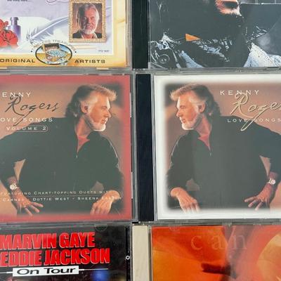 LOT 183B: CD Collection: Justin Timberlake, Luther Vandross, Lionel Richie, Kenny Rogers, Enrique Iglesias & More