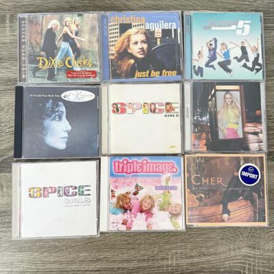 LOT 185B: CD / Music Collection: Cher, Spice Girls, Jump 5, Britney Spears & More