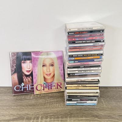 LOT 185B: CD / Music Collection: Cher, Spice Girls, Jump 5, Britney Spears & More
