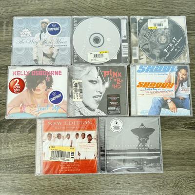 LOT 187B: NIP Britney: The Videos DVD & NIP CDs: Cher, Aerosmith, Bon Jovi, Pink & More