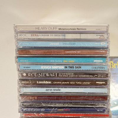 LOT 187B: NIP Britney: The Videos DVD & NIP CDs: Cher, Aerosmith, Bon Jovi, Pink & More