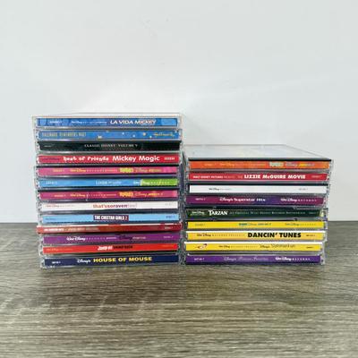 LOT 188B: Disney CD Collection: Cheetah Girls, Tarzan Soundtrack, Lizzie McGuire, Princess Favorites & More
