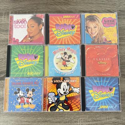 LOT 188B: Disney CD Collection: Cheetah Girls, Tarzan Soundtrack, Lizzie McGuire, Princess Favorites & More