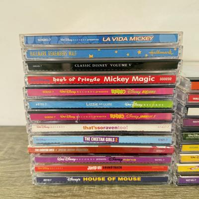 LOT 188B: Disney CD Collection: Cheetah Girls, Tarzan Soundtrack, Lizzie McGuire, Princess Favorites & More