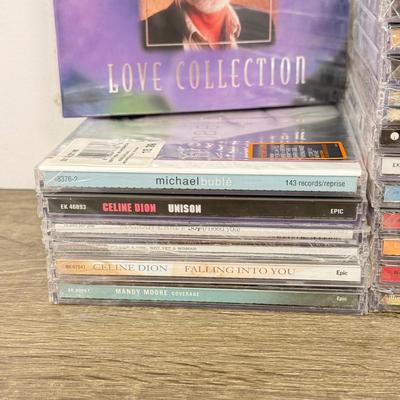 LOT 189B: NIP CD Collection: Luther Vandross, Kenny Rogers, Celine Dion, Josh Groban & More