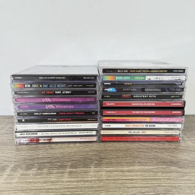 LOT 190B: CD Collection: Aerosmith, The Doors, Bon Jovi, Michael Jackson, Pink & More