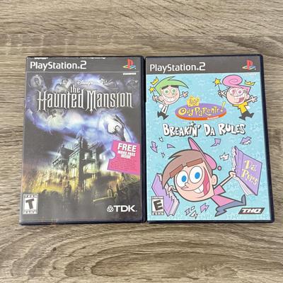 LOT 193A: PlayStation 2 PS2 Video Games: NIP Disney Golf, NIP DDR Super Nova 2, NIP Pac Man World 2, NIP Finding Nemo Game, Disney's...