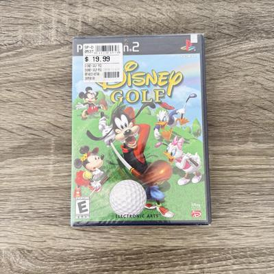 LOT 193A: PlayStation 2 PS2 Video Games: NIP Disney Golf, NIP DDR Super Nova 2, NIP Pac Man World 2, NIP Finding Nemo Game, Disney's...