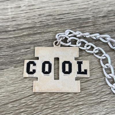 LOT 197A: 2000 WWF II Cool Bling Chain & Collection of Wrestling Video Games: Game Boy WWF War Zone, Game Boy Color WWF Attitude...