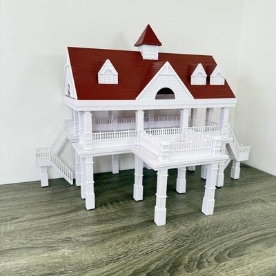 LOT 200B: Disney Parks Walt Disney World The Grand Floridian Magic Kingdom Resort Model Monorail Building