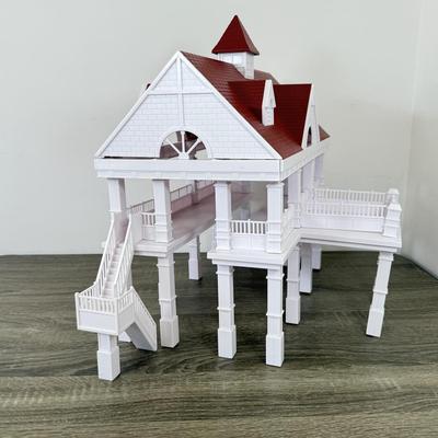 LOT 200B: Disney Parks Walt Disney World The Grand Floridian Magic Kingdom Resort Model Monorail Building