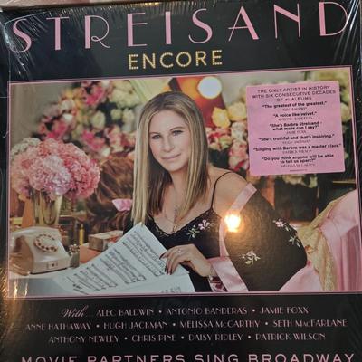 LOT 207B: Collection of Albums; Various Genres, Some New in Plastic Seal & Metal Album Holder