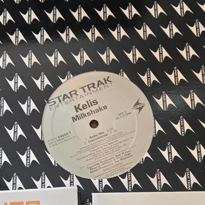 LOT 207B: Collection of Albums; Various Genres, Some New in Plastic Seal & Metal Album Holder