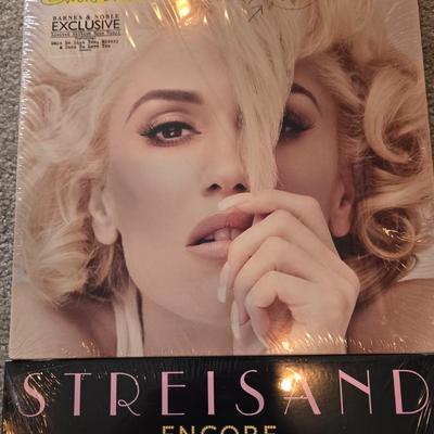 LOT 207B: Collection of Albums; Various Genres, Some New in Plastic Seal & Metal Album Holder