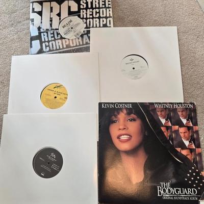 LOT 207B: Collection of Albums; Various Genres, Some New in Plastic Seal & Metal Album Holder