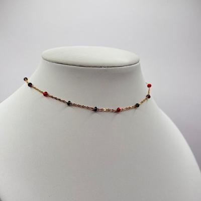 LOT 210J: 14kt Gold SLC 10" Ankle Bracelet (1.4g)