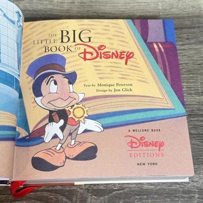 LOT 212B: Disney x Target Mickey Mouse 4x4 Photo Frame, Votives, Bookends & Bud Vase w/ The Little Big Book of Disney