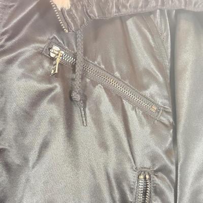 LOT 213B: Guess Fuzzy Pink Lined Jacket (XL) & Reebok Windbreaker (M)