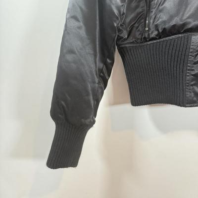 LOT 213B: Guess Fuzzy Pink Lined Jacket (XL) & Reebok Windbreaker (M)