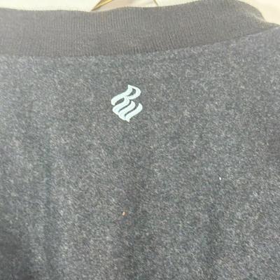 LOT 214A: 2XL Roca Wear Letter Jacket & Size Large NY Yankees Crew Neck Sweatshirt