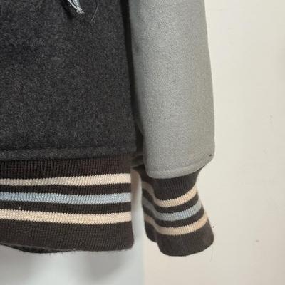 LOT 214A: 2XL Roca Wear Letter Jacket & Size Large NY Yankees Crew Neck Sweatshirt