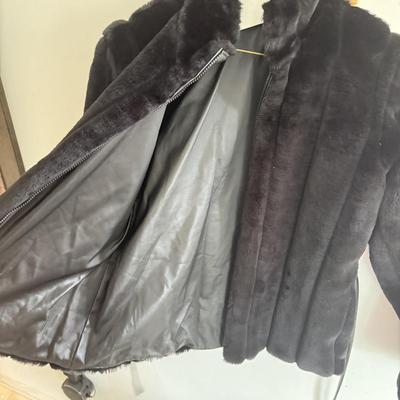 LOT 215A: Three Fuzzy Jackets: One NWT