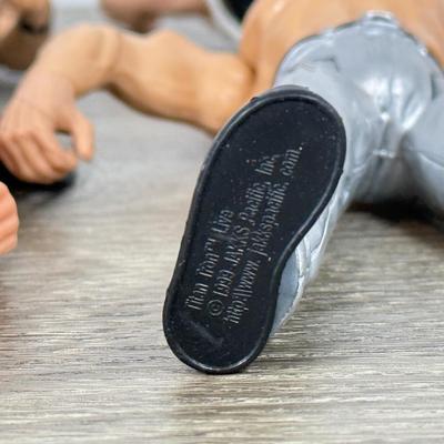 LOT 218B: Cool Kids Suitcase Full of a Variety of 1990s/Early 2000s Wrestling Action Figures