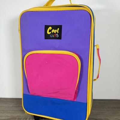 LOT 218B: Cool Kids Suitcase Full of a Variety of 1990s/Early 2000s Wrestling Action Figures