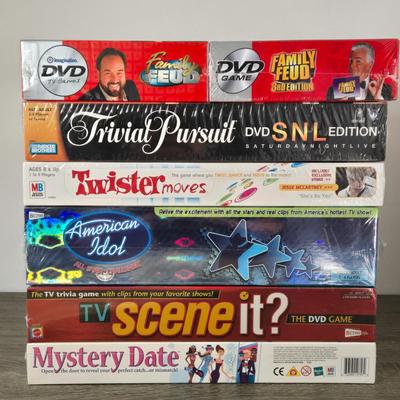 LOT 222A: Family Game Night Part 3; All New in Sealed Boxes