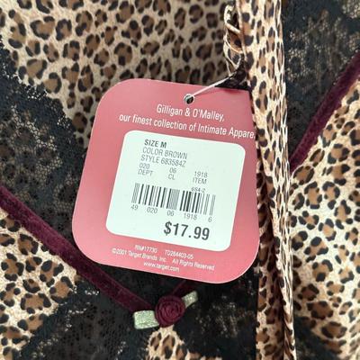 LOT 225B: NWT Silky Pajamas & Lingerie