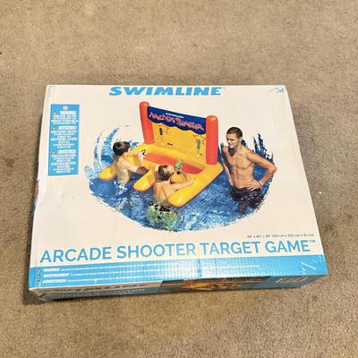 LOT 226L: NIP Water Toys: Swimline Arcade Shooter Target Game, Shift the Black Series RC Boat Racer & More