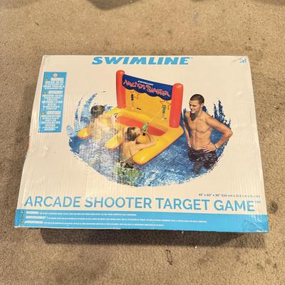 LOT 226L: NIP Water Toys: Swimline Arcade Shooter Target Game, Shift the Black Series RC Boat Racer & More