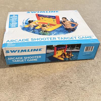 LOT 226L: NIP Water Toys: Swimline Arcade Shooter Target Game, Shift the Black Series RC Boat Racer & More
